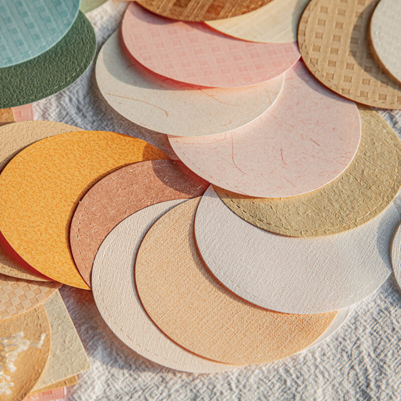 Round Decor Paper | 24 PCS