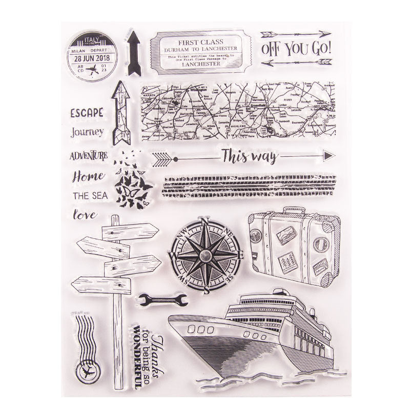 Sailing Clear Stamp