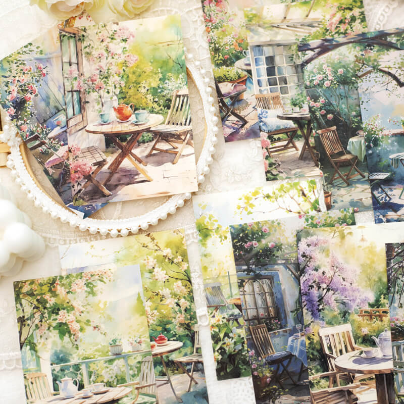 Scenery Diary Scrapbooking Paper | 30 PCS