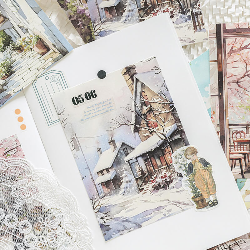 Scenery Journal Papers | 30 PCS