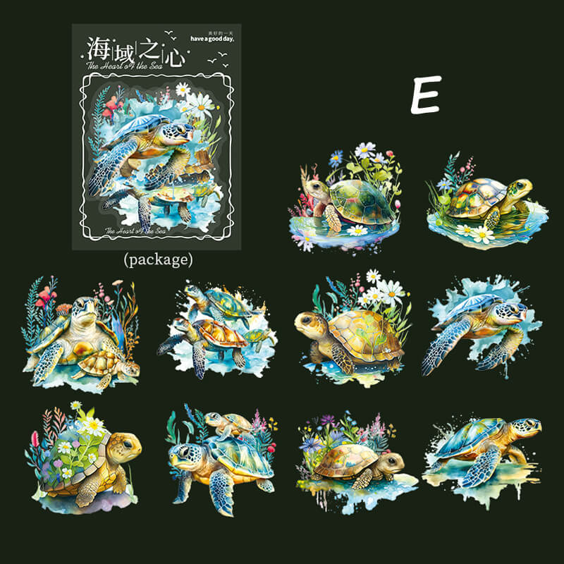 Sea Theme Stickers