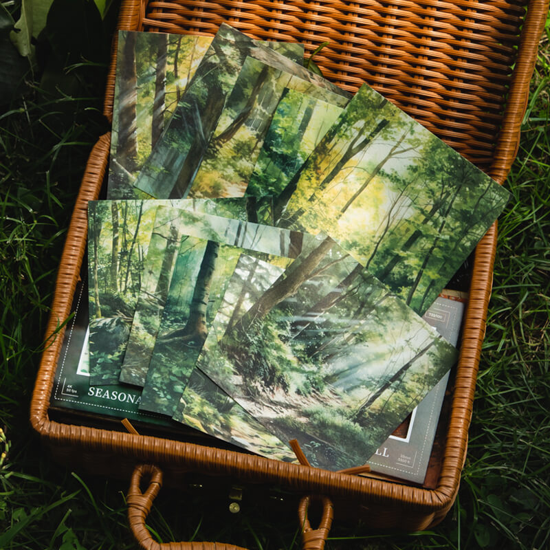 Season Scenery Journal Paper | 30 PCS