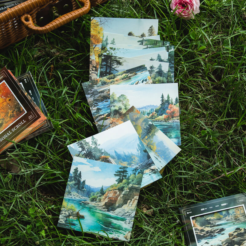 Season Scenery Journal Paper | 30 PCS