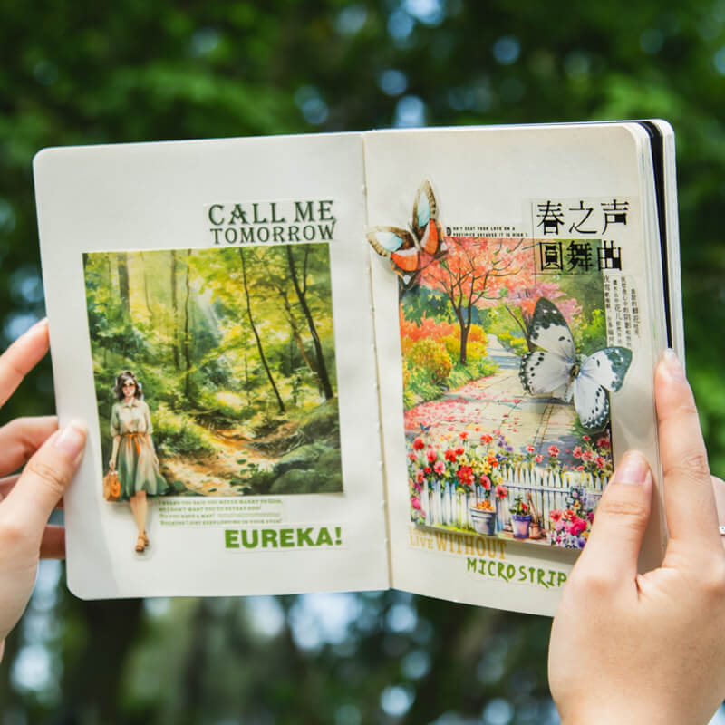 Season Scenery Journal Paper | 30 PCS