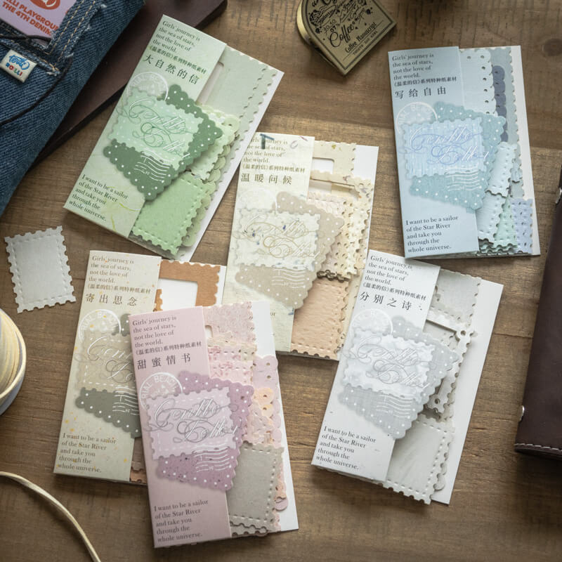 Stamp Scrapbooking Paper | 24 PCS