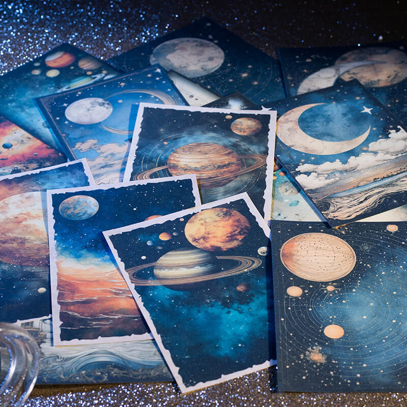 Starry Sky Scrapbooking Paper | 30 PCS