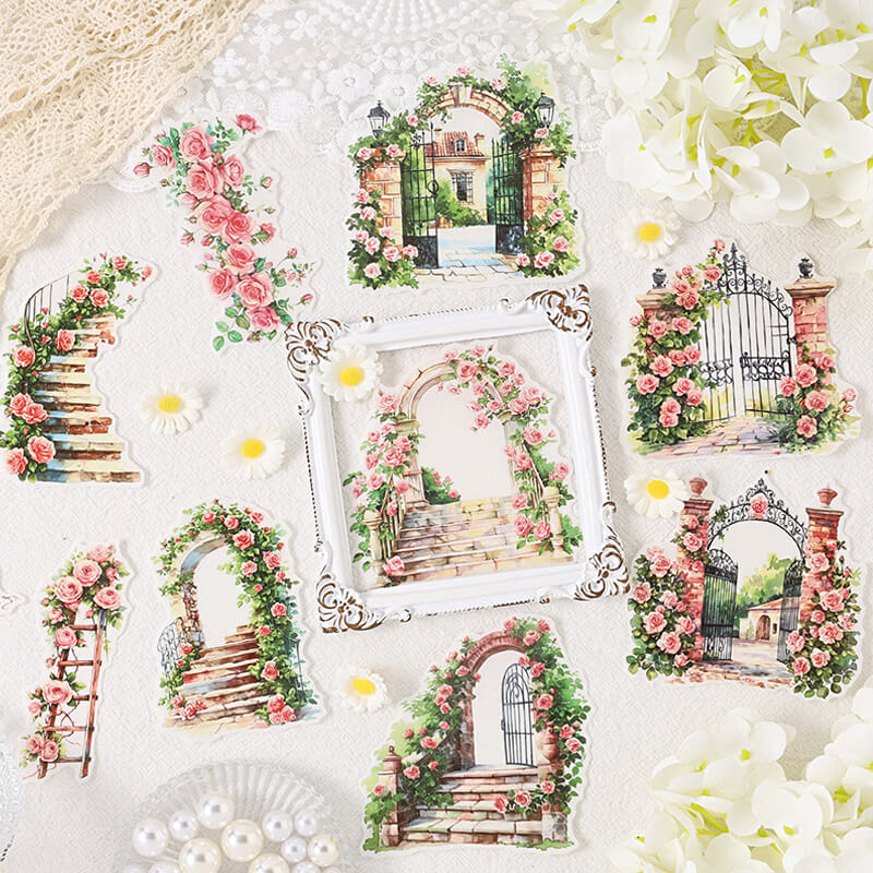 Summer Garden Stickers | 10 PCS