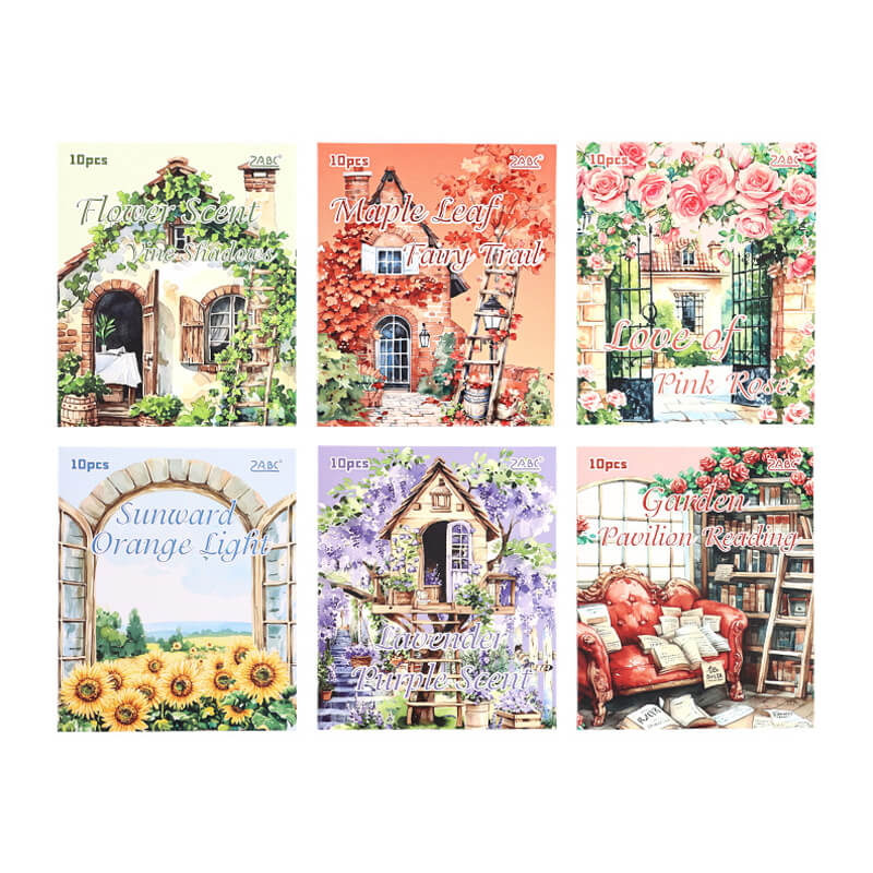 Summer Garden Stickers | 10 PCS