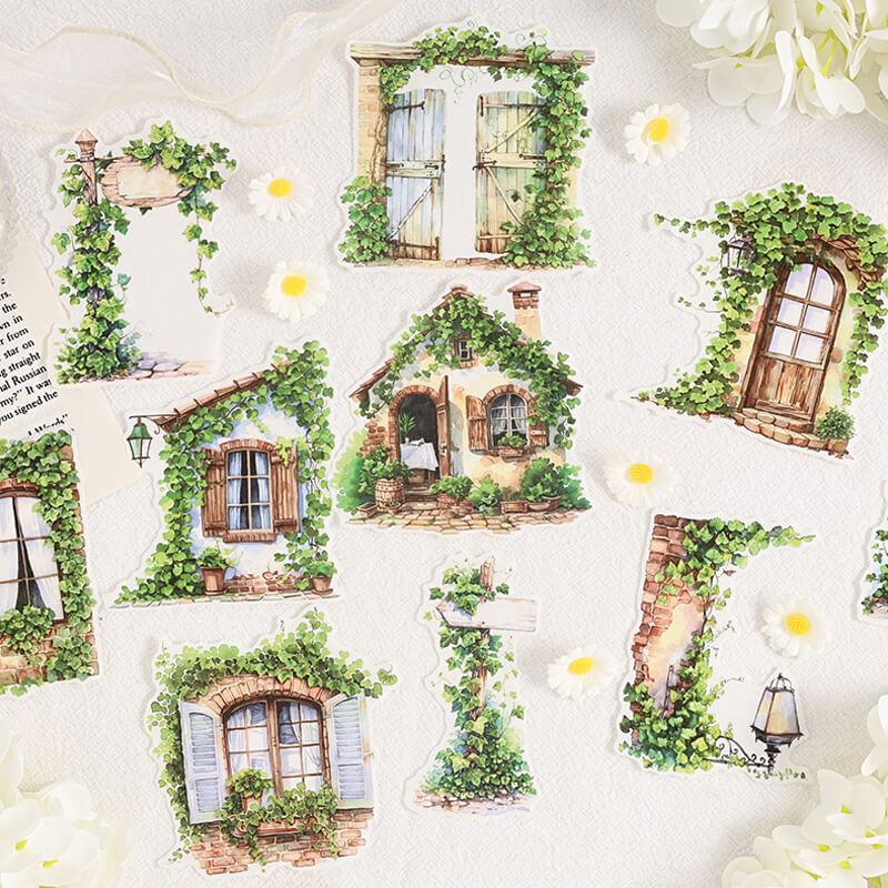 Summer Garden Stickers | 10 PCS