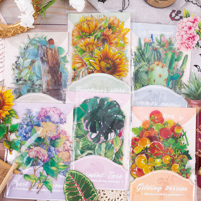 Summer Rainforest Stickers | 30 PCS