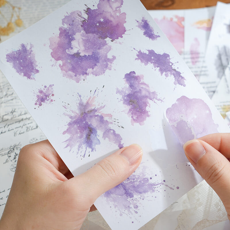 Sunset Purple Stickers | 10 PCS