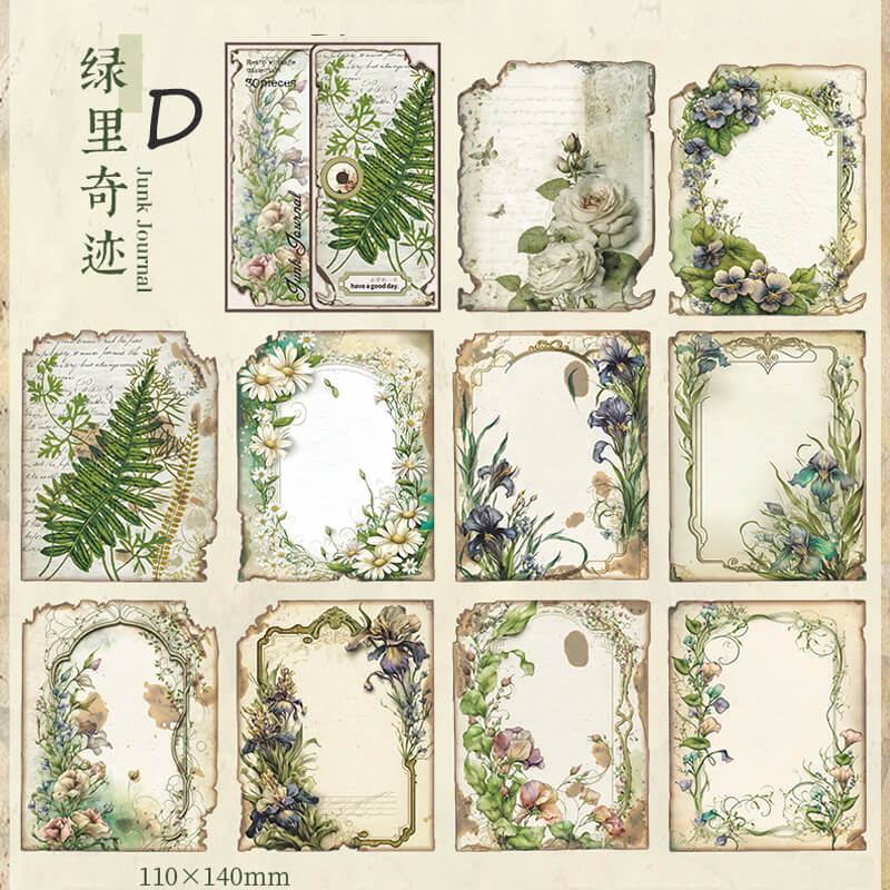 The Lost Garden Scrapbook Papers | 30 PCS