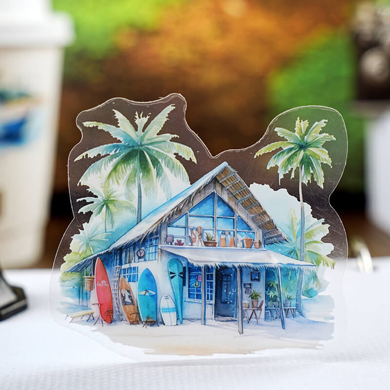 Tourist Architecture Stickers | 30 PCS