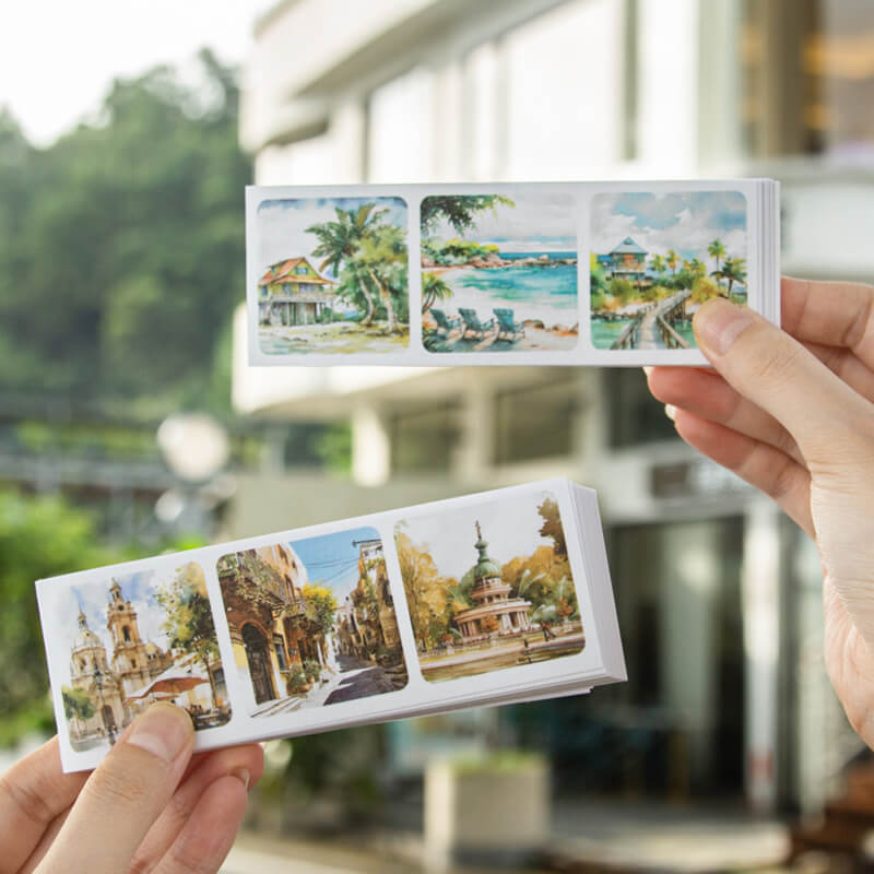 Travel Scenery Sticker | 30 PCS