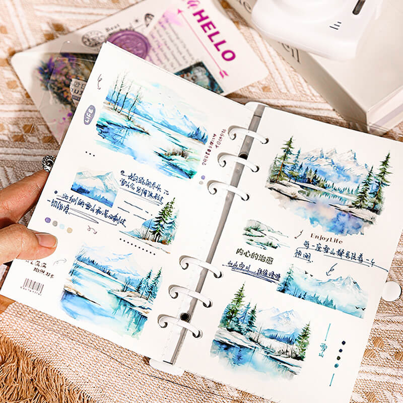 Travel Scenery Stickers | 10 PCS