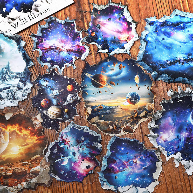 Wall-breaking Fantasy Stickers | 10 PCS