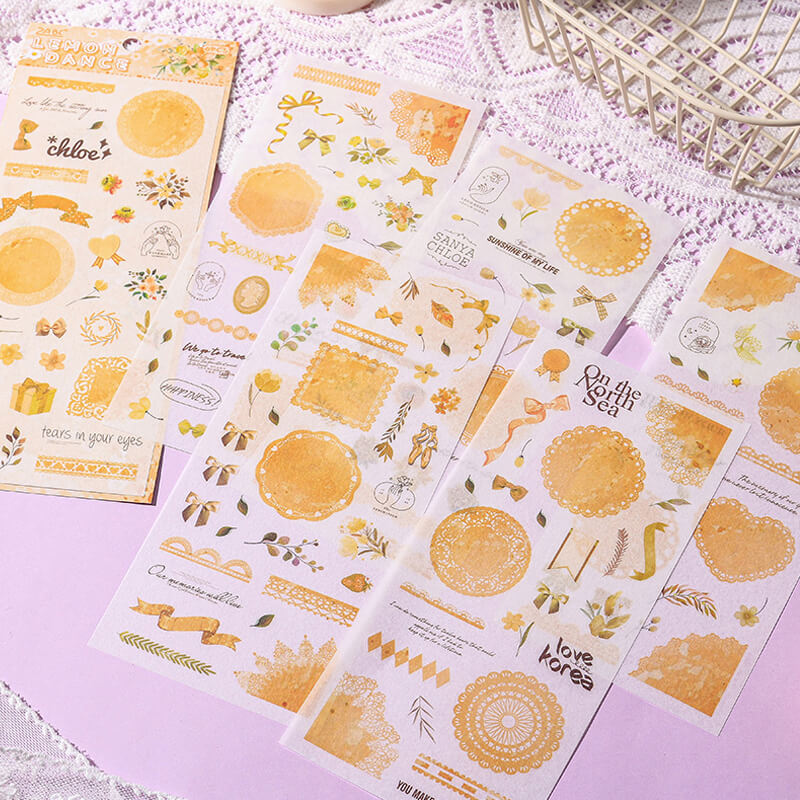 Watercolor Dream Stickers | 6 PCS