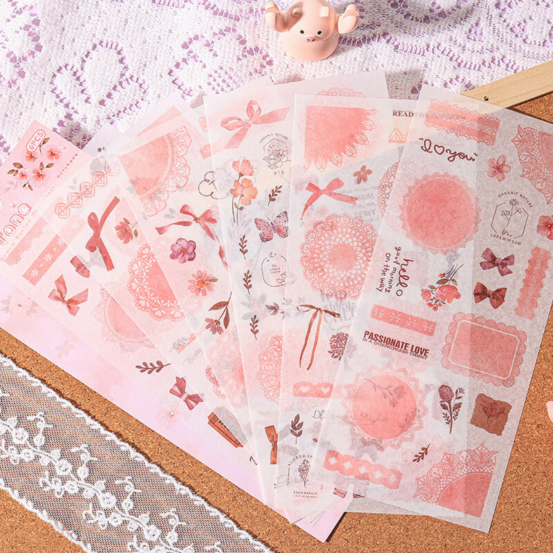 Watercolor Dream Stickers | 6 PCS