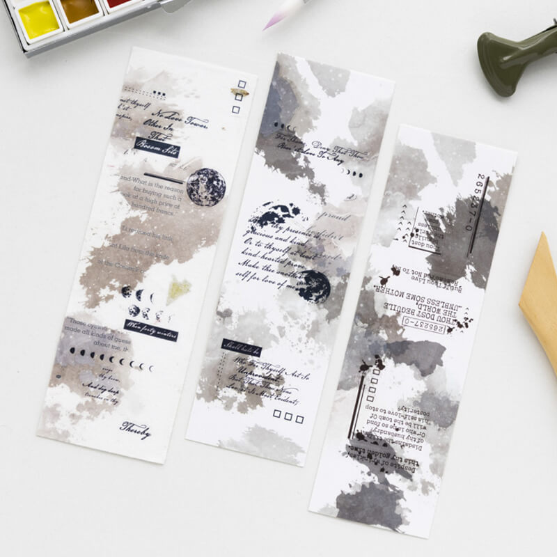Watercolor Trace Transfer Stickers | 3 Sheets
