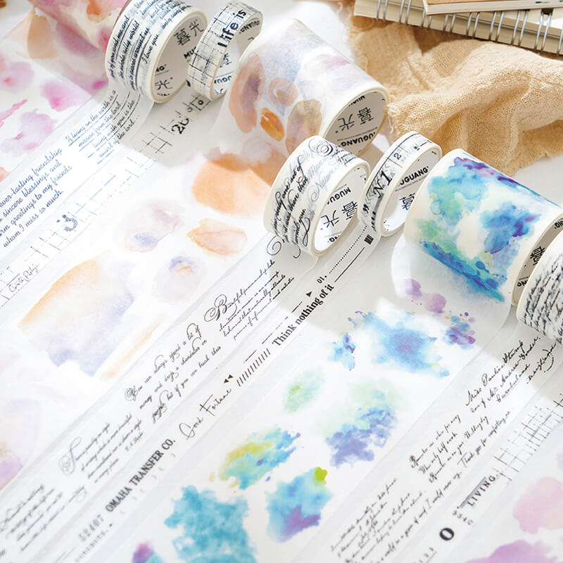 Watercolor Whisper Washi Tape | 3 Rolls