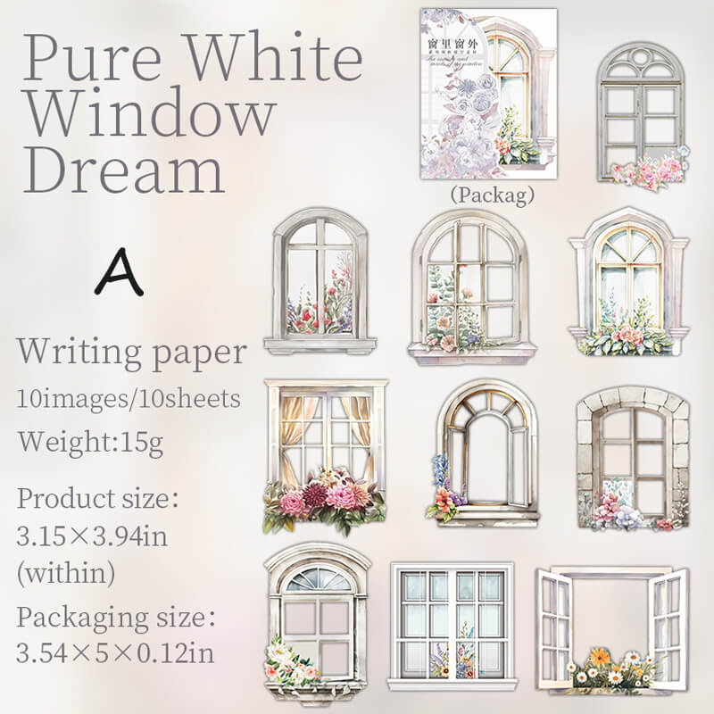 Window Hollow Frames | 10 PCS