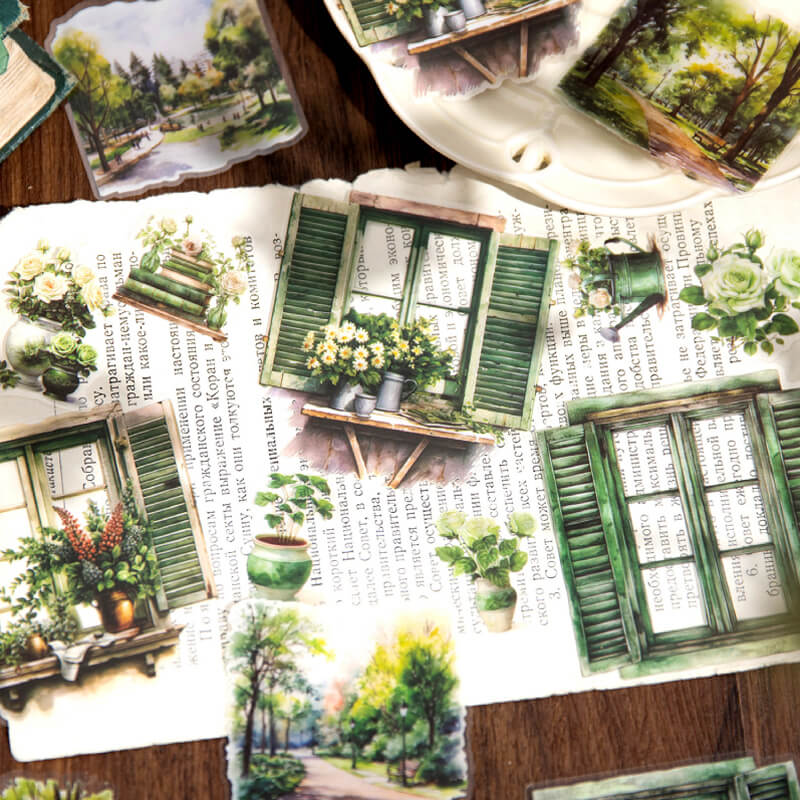 Window Scenery Stickers | 30 PCS