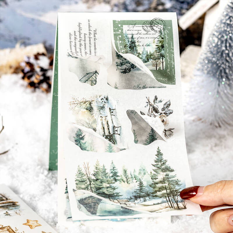 Winter Snow Sticker Books | 18 PCS