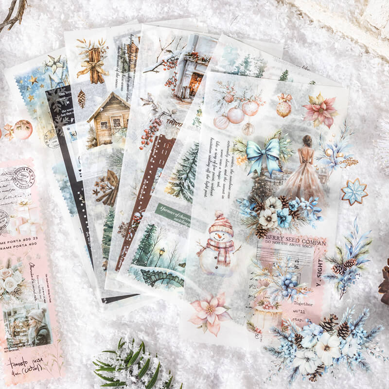 Winter Snow Sticker Books | 18 PCS