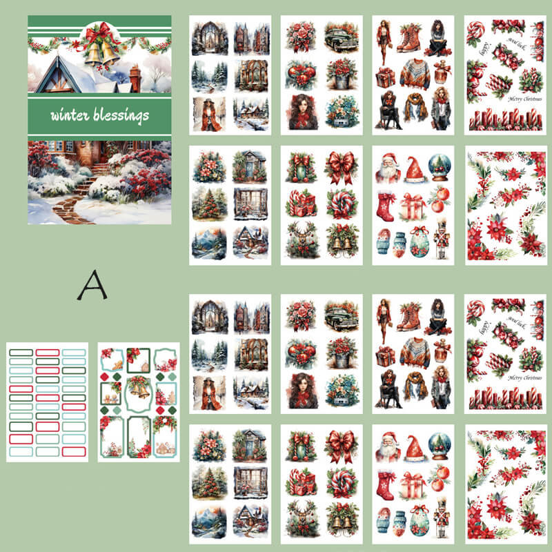 Winter Wishes Sticker Book