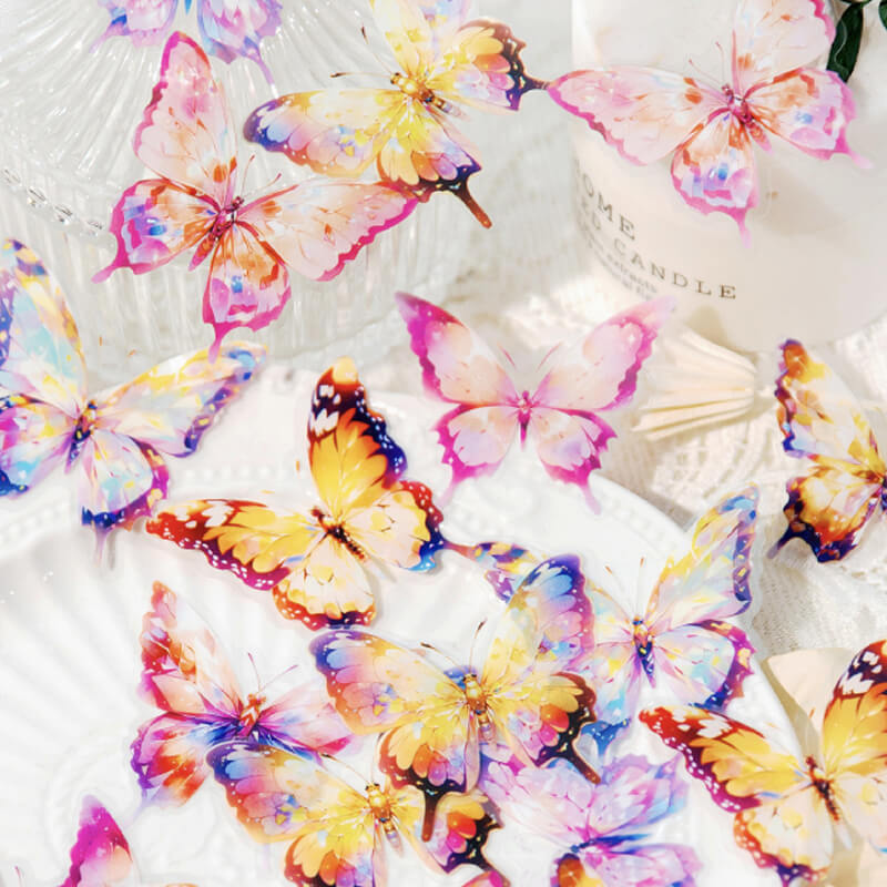 Wishing Butterfly Stickers | 16 PCS